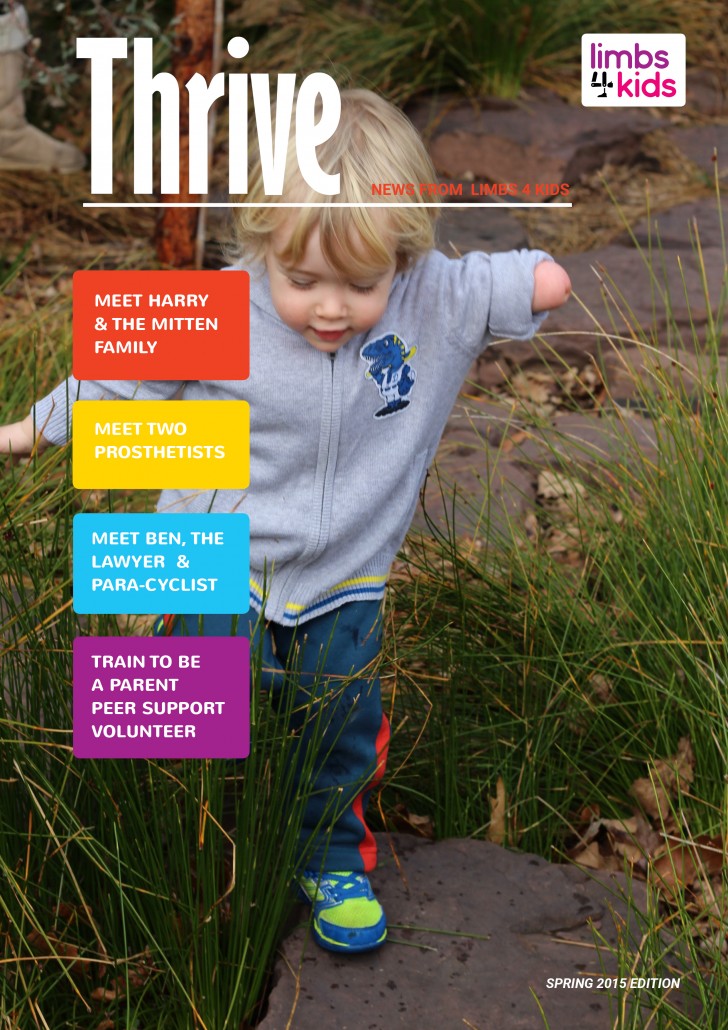 Thrive Magazine cover