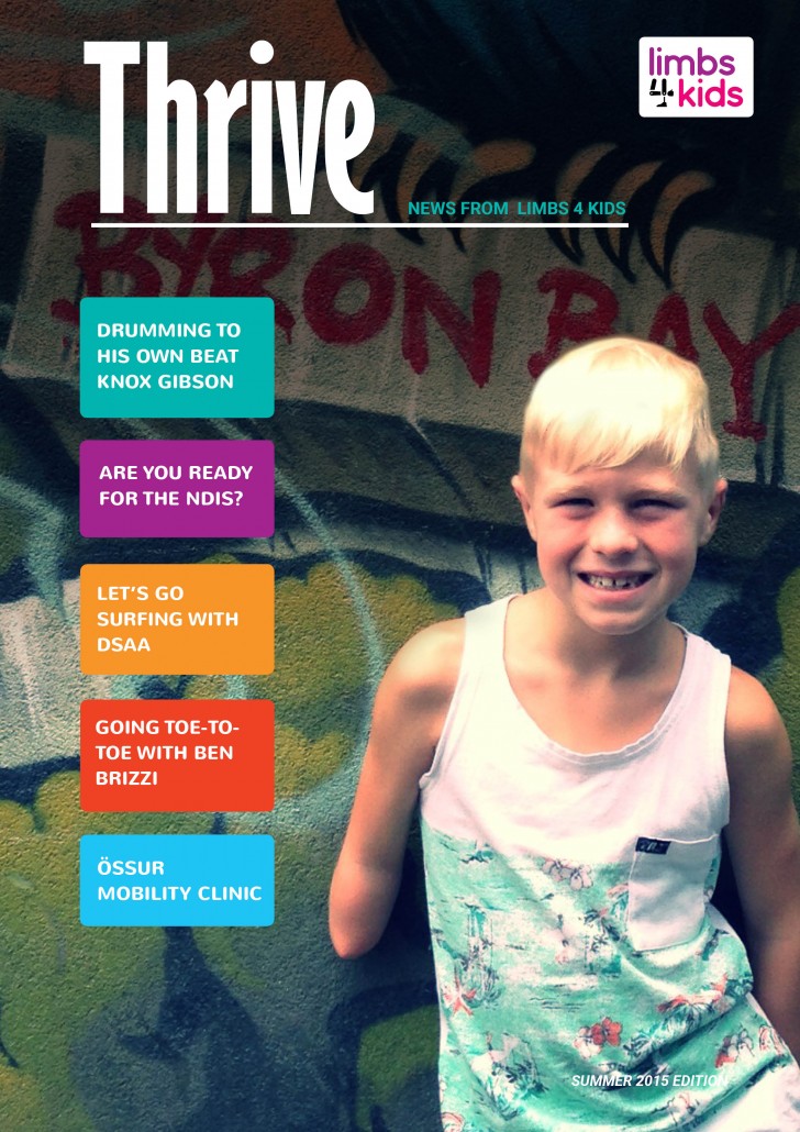 Thrive Magazine cover