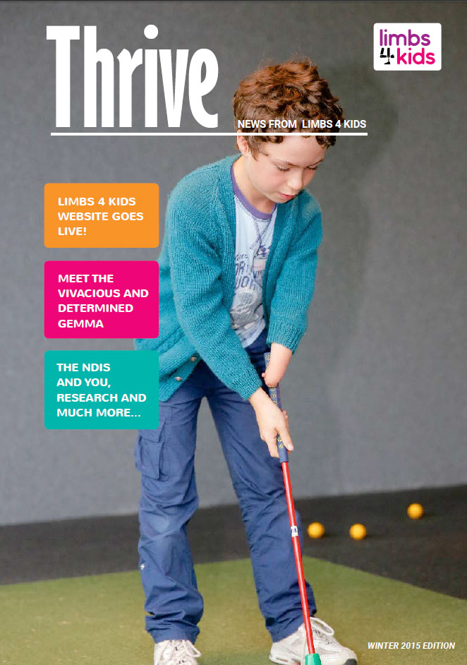 Thrive Magazine cover